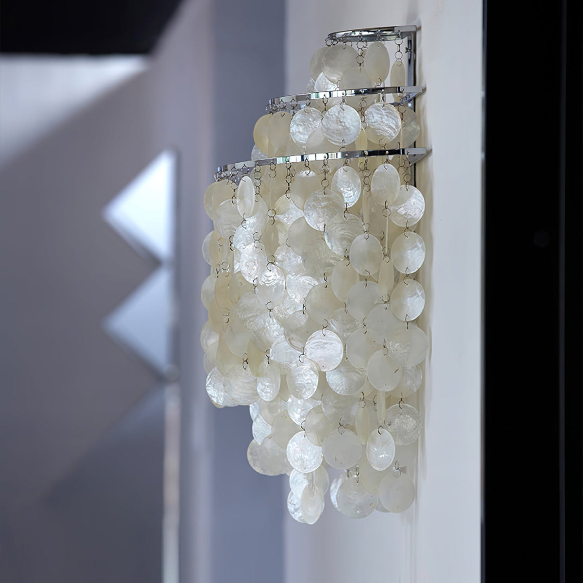 Shell Applique murale de luxe postmoderne en cascade - Neutralighting