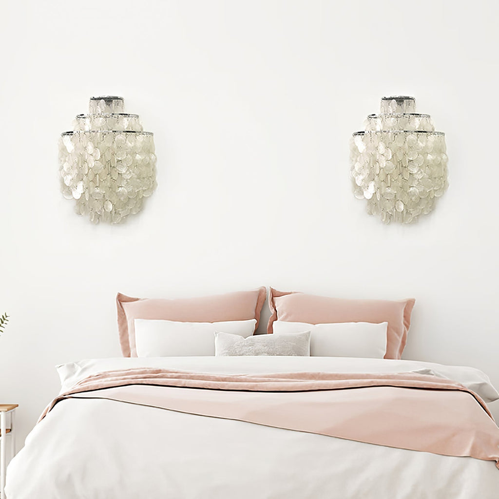 Shell Applique murale de luxe postmoderne en cascade - Neutralighting