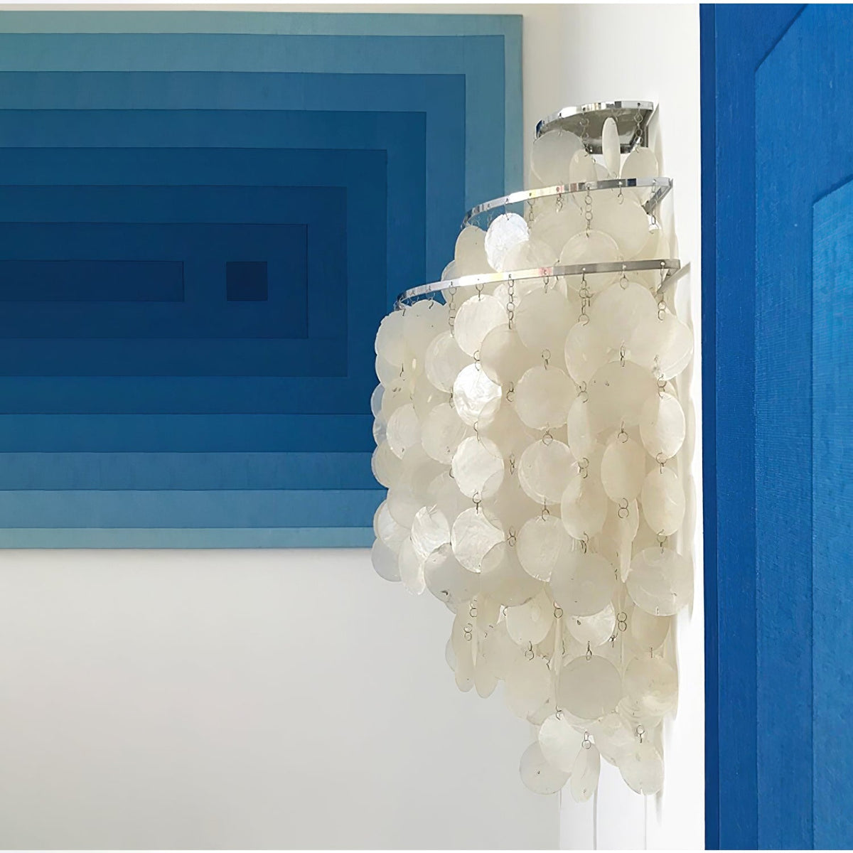 Shell Applique murale de luxe postmoderne en cascade - Neutralighting