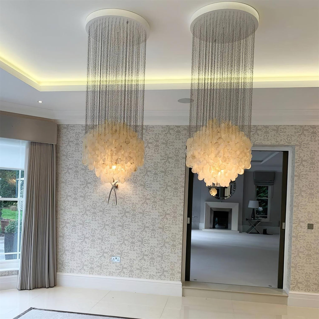 Shell Collection Luxury Metal Chandelier - Neutralighting