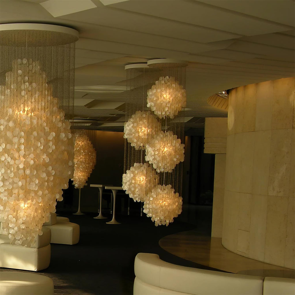 Shell Collection Luxury Metal Chandelier - Neutralighting