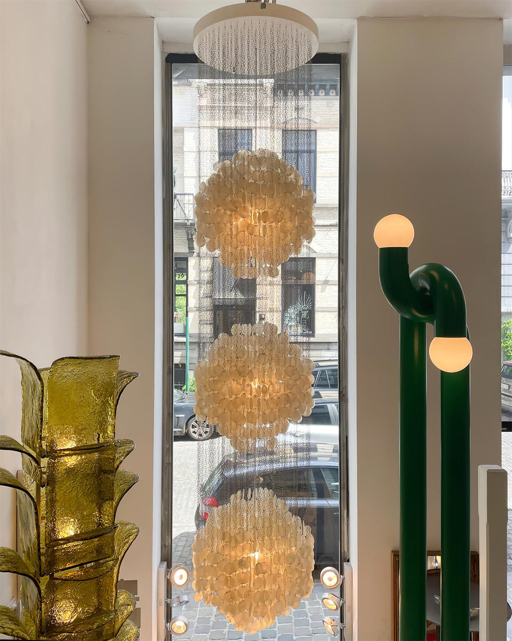 Shell Collection Luxury Metal Chandelier - Neutralighting