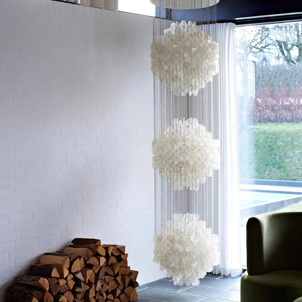 Shell Collection Luxury Metal Chandelier - Neutralighting