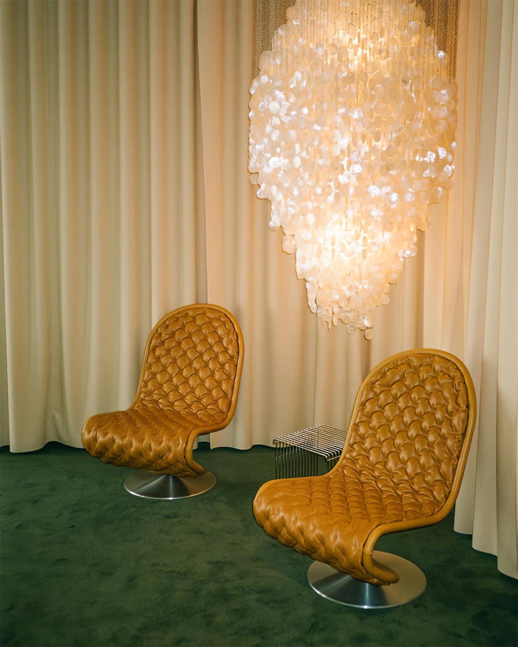 Shell Collection Luxury Metal Chandelier - Neutralighting
