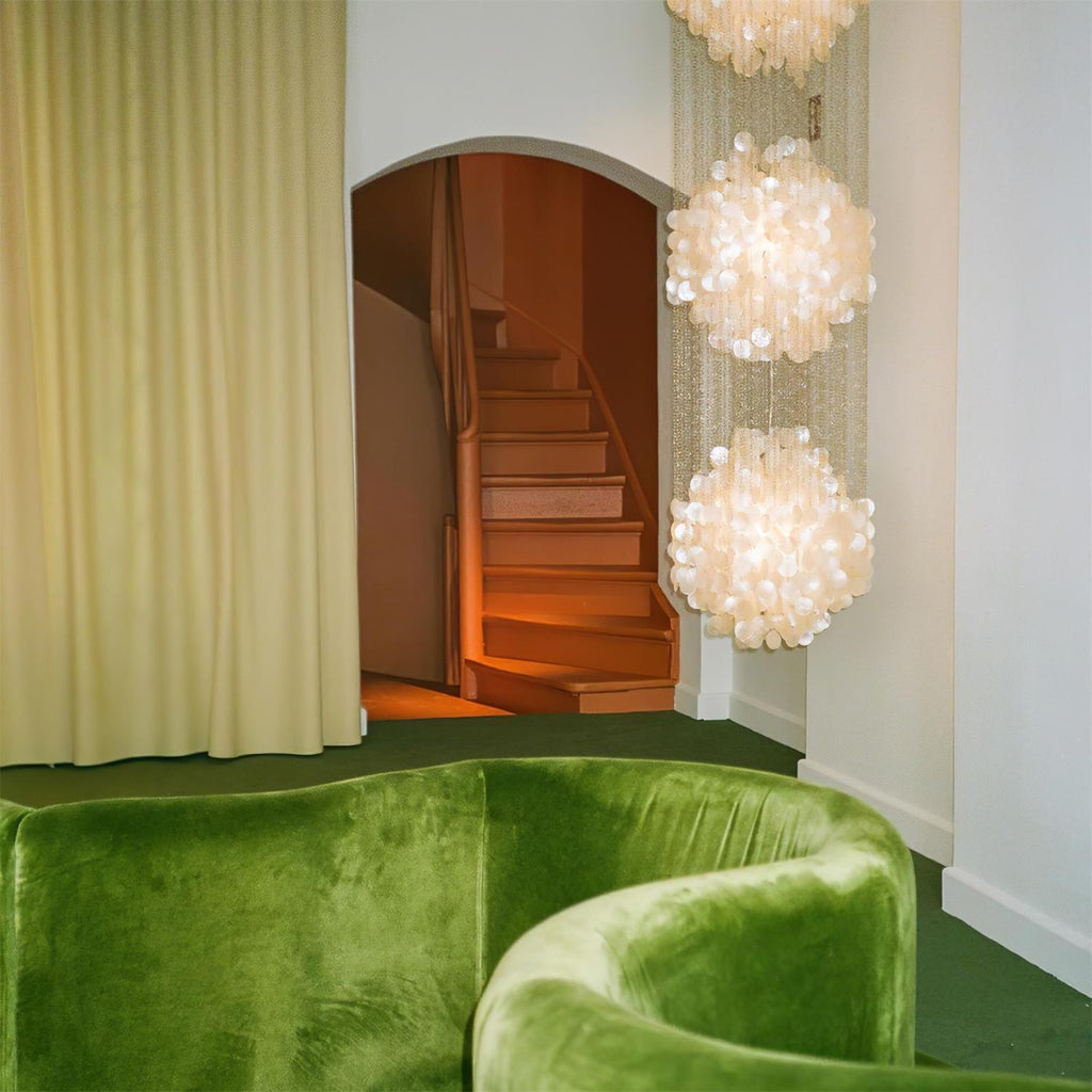 Shell Collection Luxury Metal Chandelier - Neutralighting