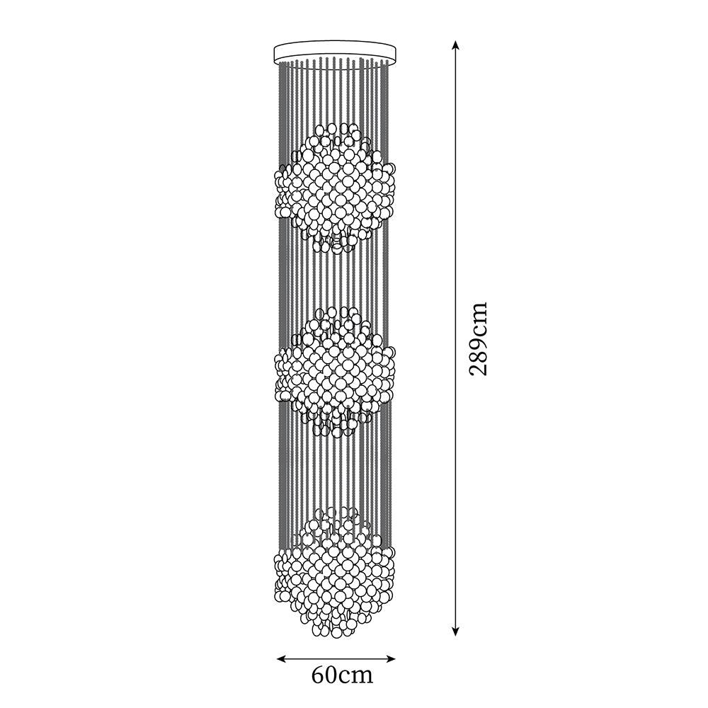 Shell Collection Luxury Metal Chandelier - Neutralighting