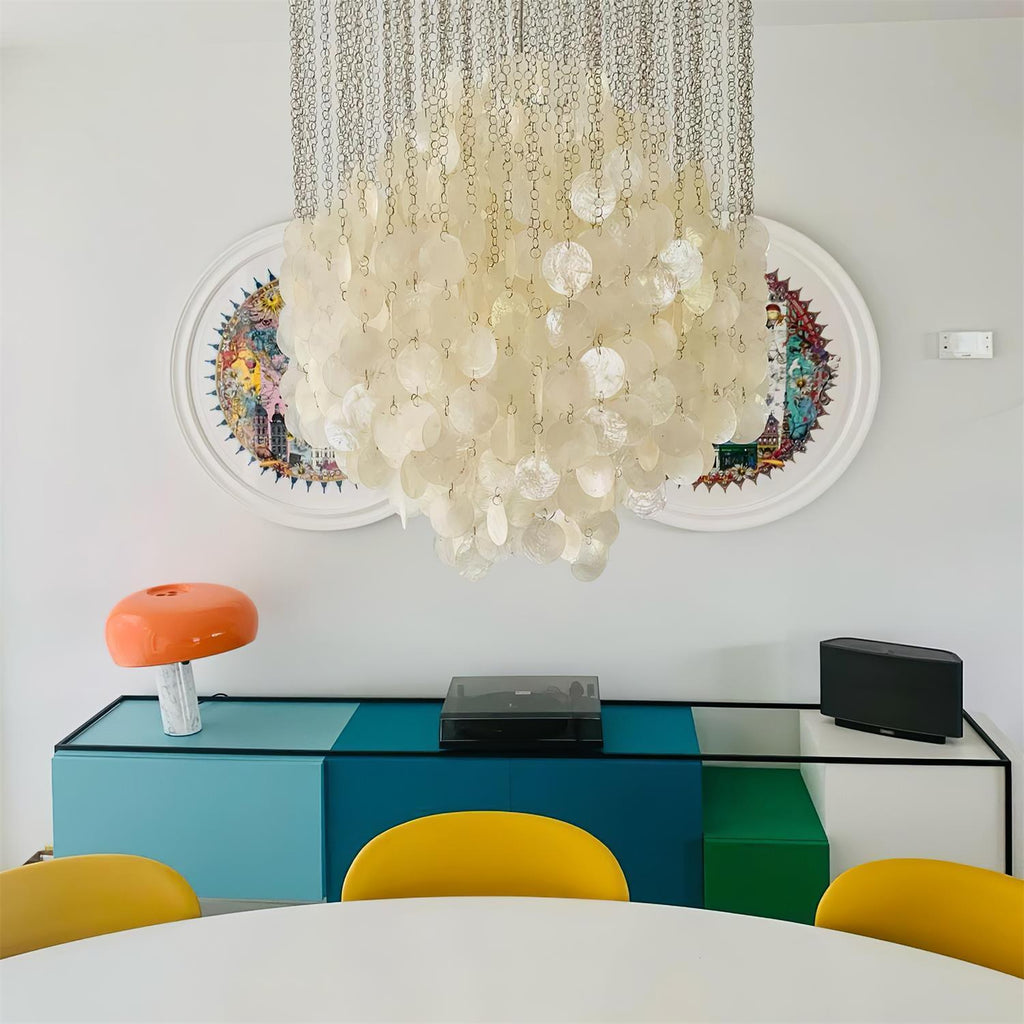 Shell Collection Luxury Metal Chandelier - Neutralighting