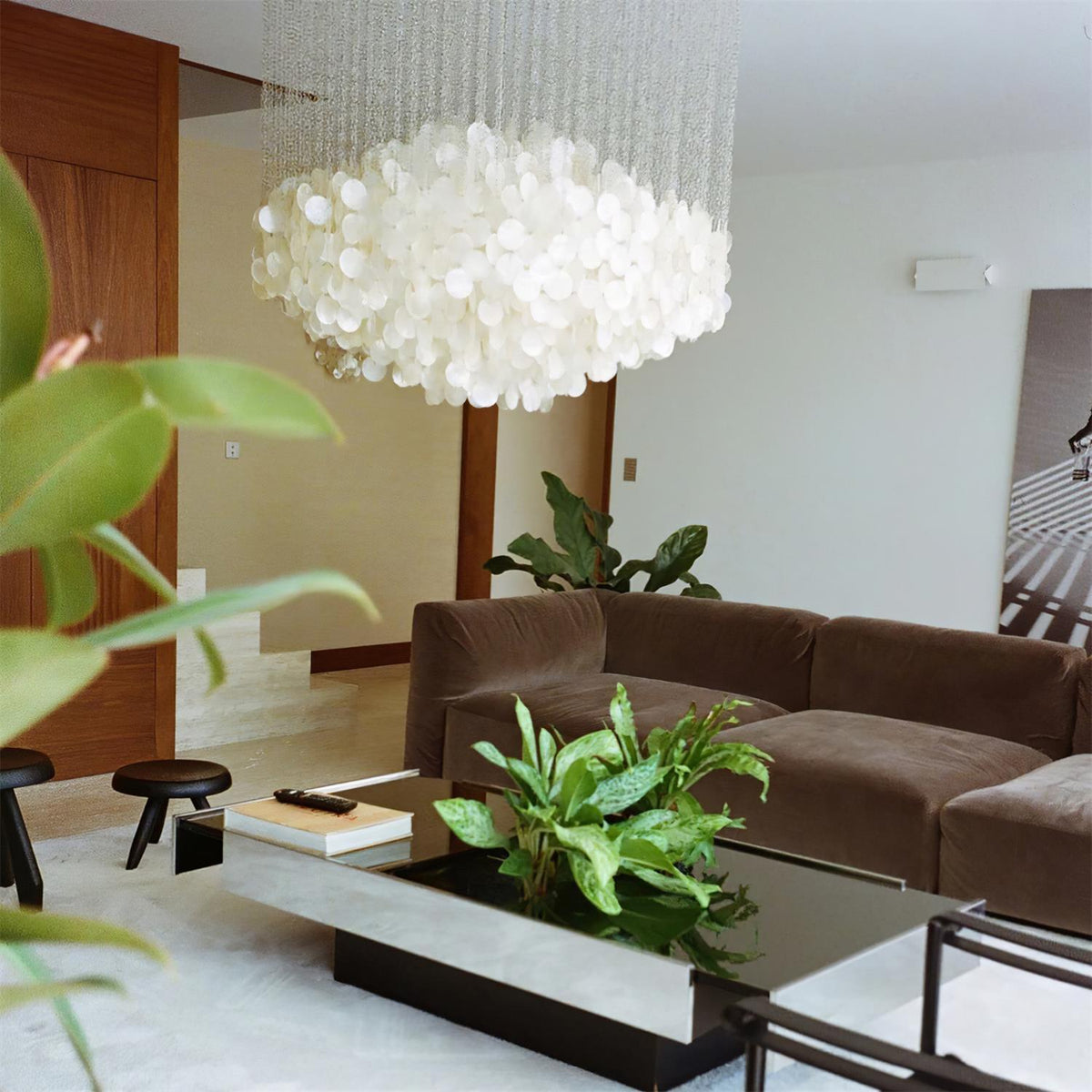 Shell Collection Luxury Metal Chandelier - Neutralighting