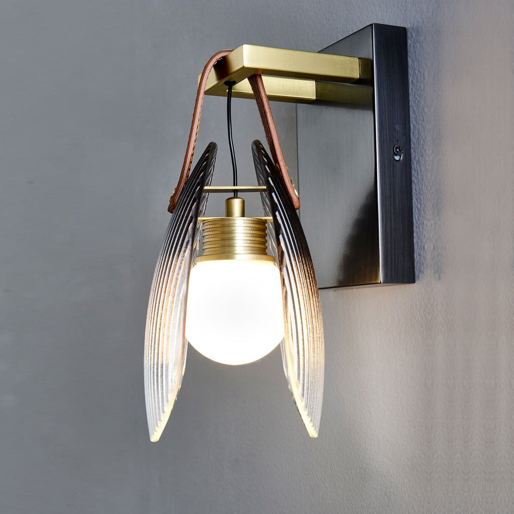 Zaphais Applique Murale Métallique et en Verre, Créativité Individuelle - Neutralighting