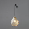 Veliraris Lampe Pendante Mini Swag en Verre Coquillage Art Nordic - Neutralighting