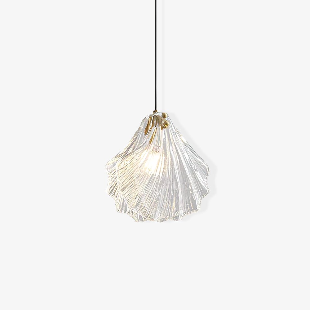 Solara Suspension en Verre Coquillage Artistique Élégante - Neutralighting