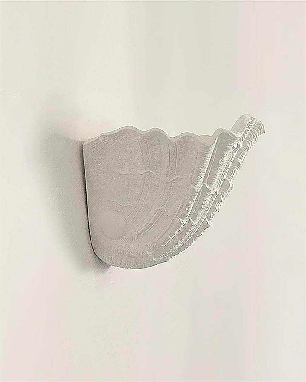 Applique Murale Coquille Plâtre Coquillage Forme Artistique - Neutralighting