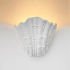 Applique Murale Coquille Plâtre Coquillage Forme Artistique - Neutralighting