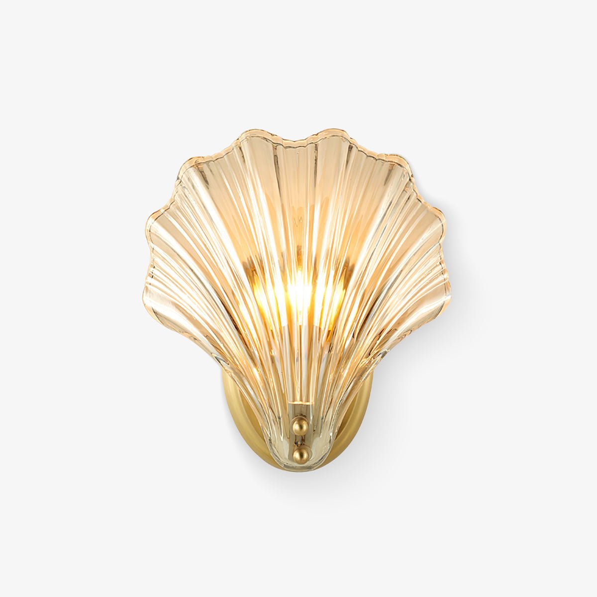 Respected Applique Murale en Verre et Laiton Premium - Neutralighting