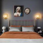 Respected Applique Murale en Verre et Laiton Premium - Neutralighting