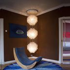 Idoris Lustre Métallique Postmoderne de Luxe en Cascade - Neutralighting