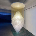 Idoris Lustre Métallique Postmoderne de Luxe en Cascade - Neutralighting