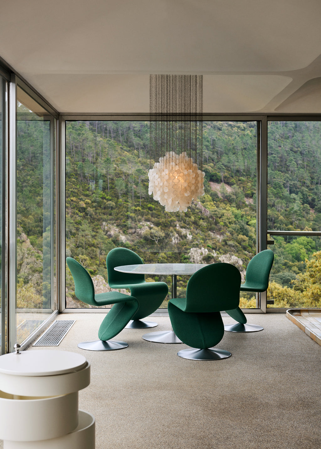 Idoris Lustre Métallique Postmoderne de Luxe en Cascade - Neutralighting