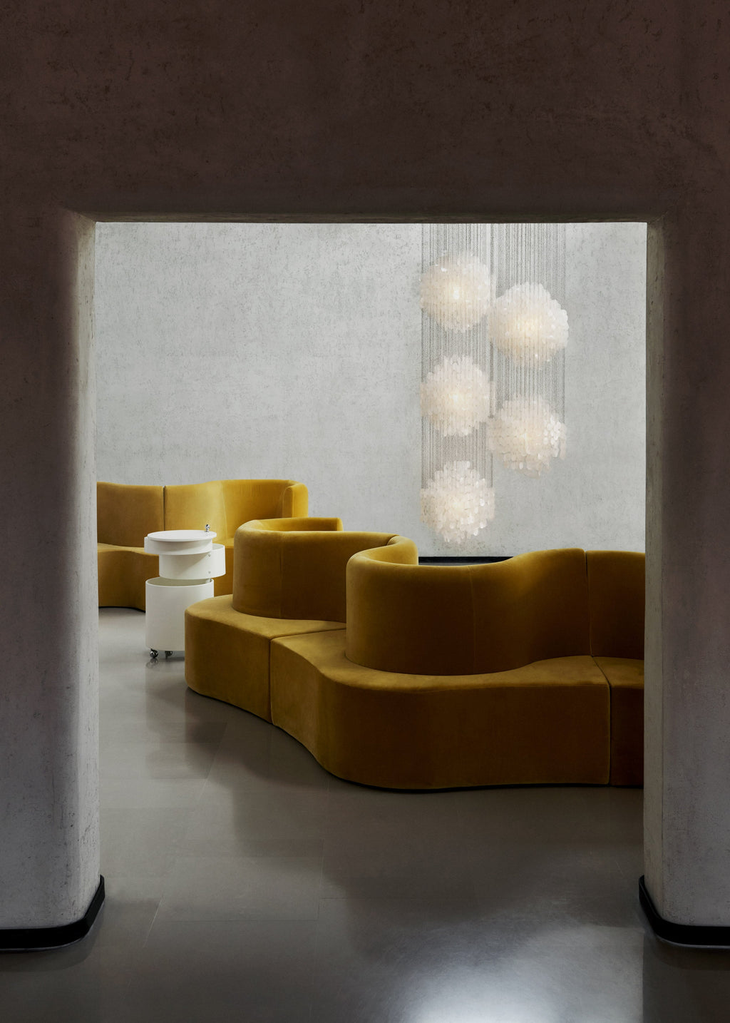 Idoris Lustre Métallique Postmoderne de Luxe en Cascade - Neutralighting