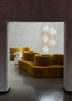Idoris Lustre Métallique Postmoderne de Luxe en Cascade - Neutralighting