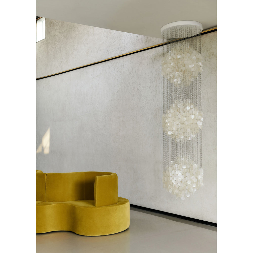 Idoris Lustre Métallique Postmoderne de Luxe en Cascade - Neutralighting