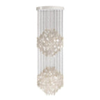 Idoris Lustre Métallique Postmoderne de Luxe en Cascade - Neutralighting