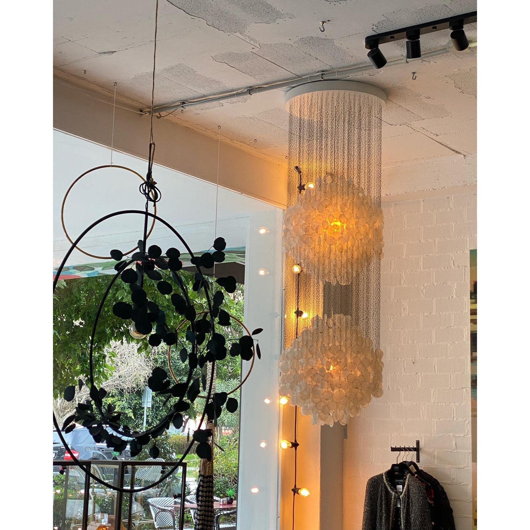 Idoris Lustre Métallique Postmoderne de Luxe en Cascade - Neutralighting