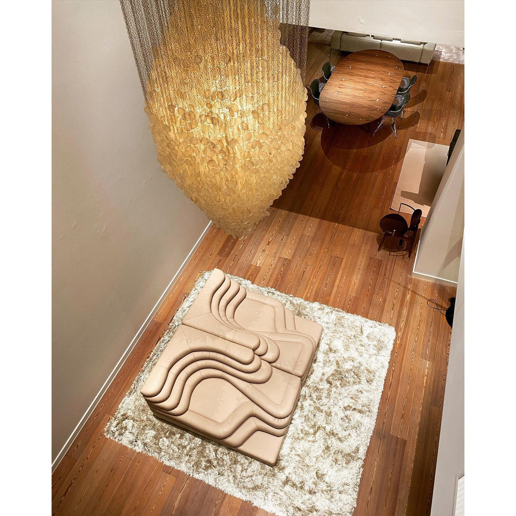 Idoris Lustre Métallique Postmoderne de Luxe en Cascade - Neutralighting