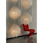 Idoris Lustre Métallique Postmoderne de Luxe en Cascade - Neutralighting