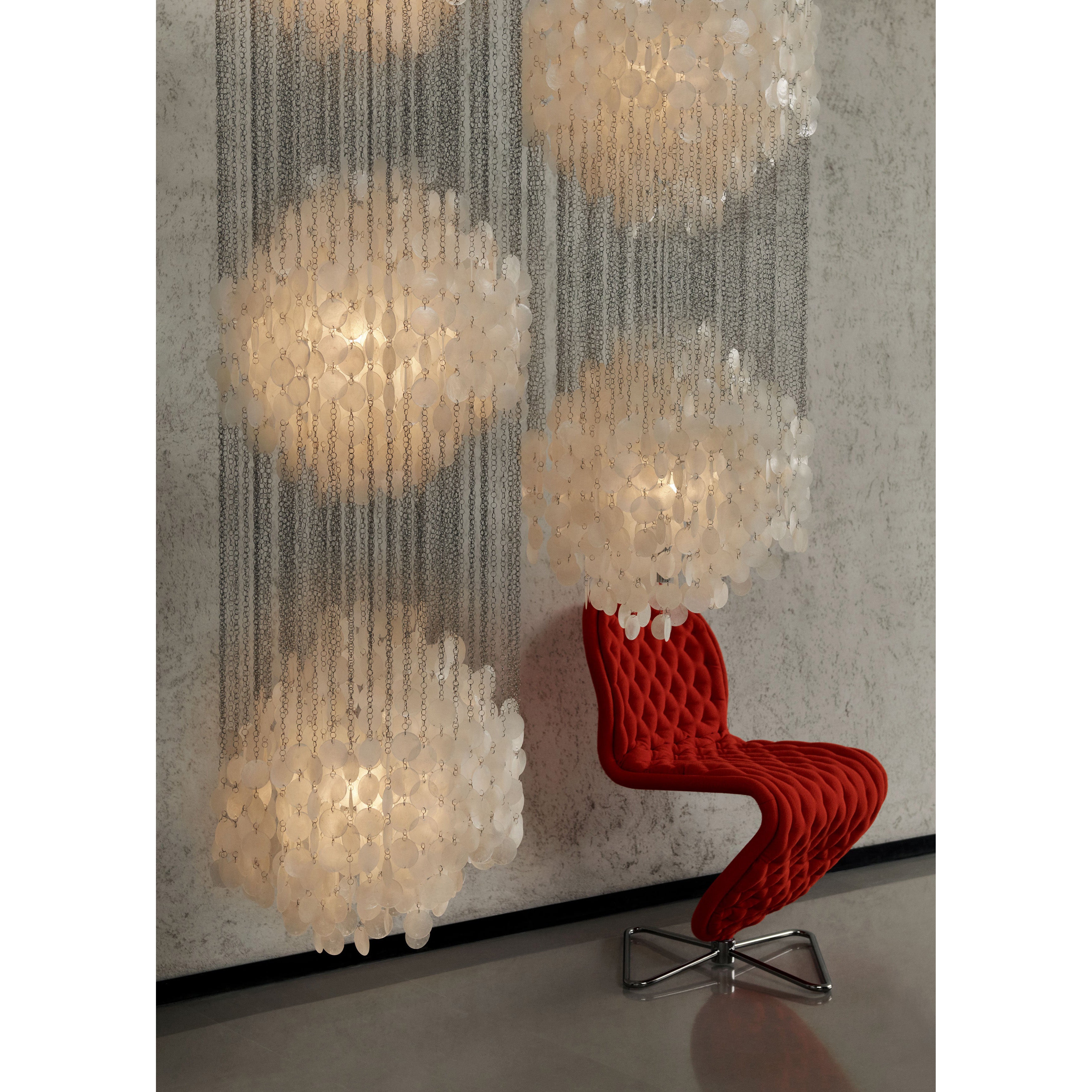Idoris Lustre Métallique Postmoderne de Luxe en Cascade - Neutralighting