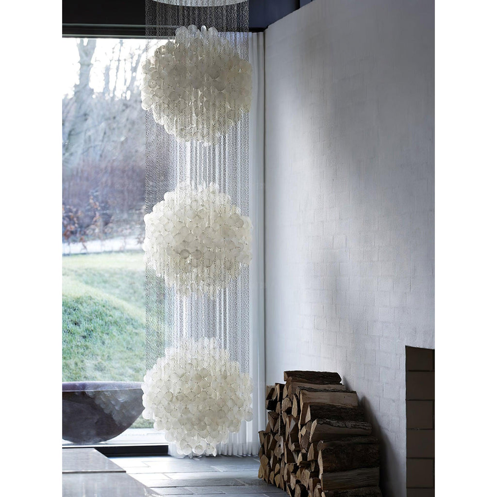 Idoris Lustre Métallique Postmoderne de Luxe en Cascade - Neutralighting