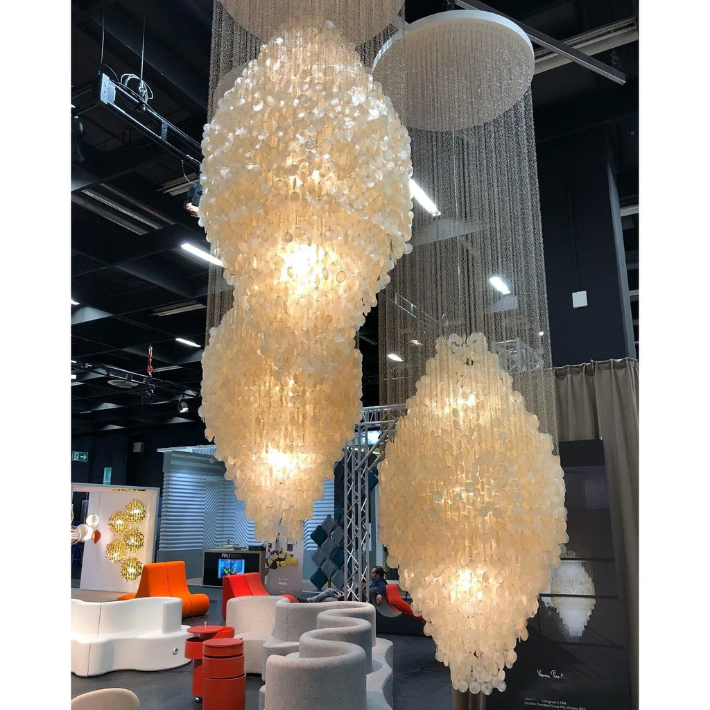 Idoris Lustre Métallique Postmoderne de Luxe en Cascade - Neutralighting