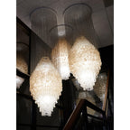 Idoris Lustre Métallique Postmoderne de Luxe en Cascade - Neutralighting