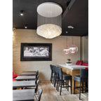 Idoris Lustre Métallique Postmoderne de Luxe en Cascade - Neutralighting
