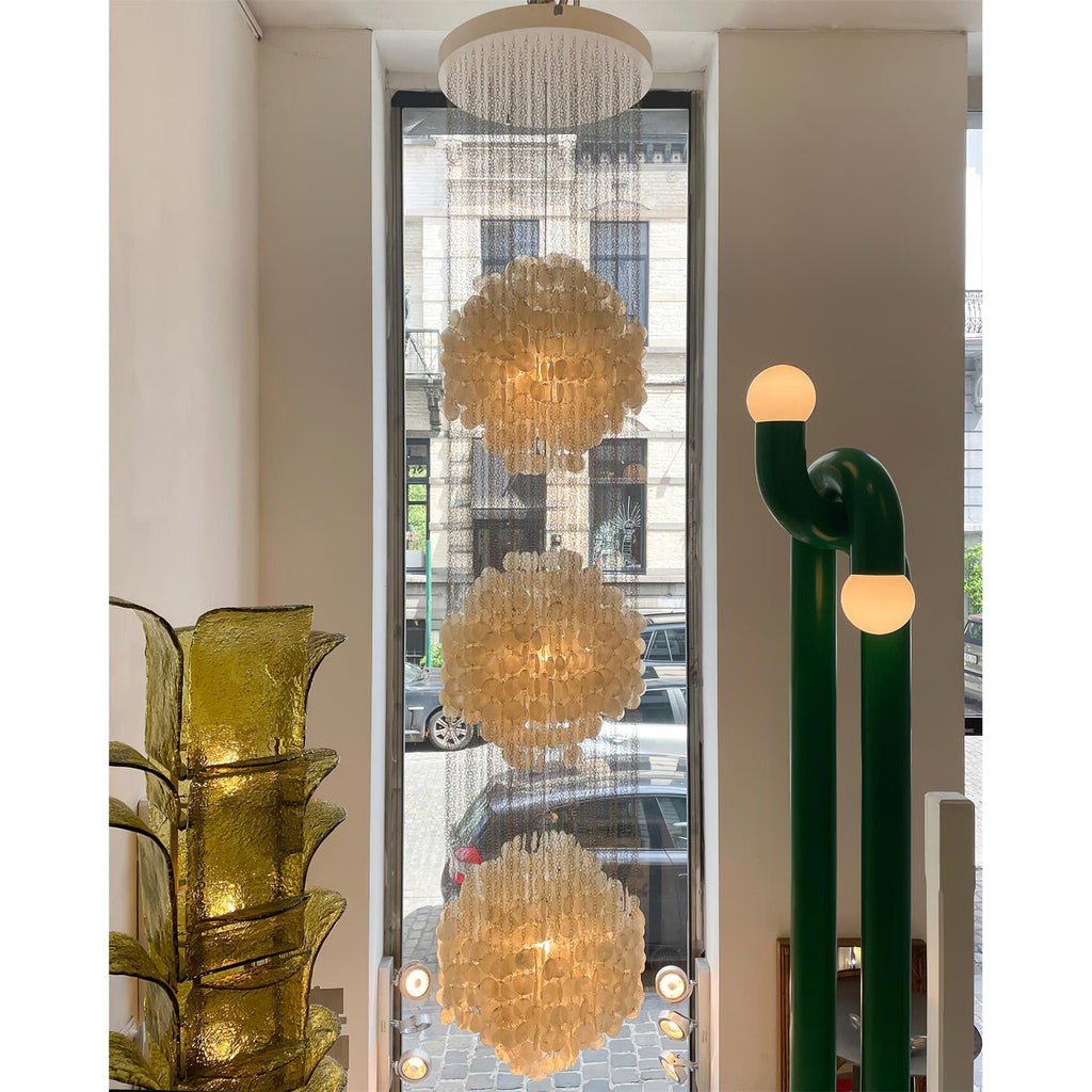Idoris Lustre Métallique Postmoderne de Luxe en Cascade - Neutralighting