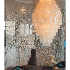 Idoris Lustre Métallique Postmoderne de Luxe en Cascade - Neutralighting