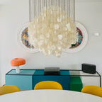 Idoris Lustre Métallique Postmoderne de Luxe en Cascade - Neutralighting