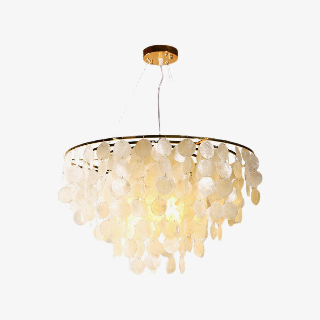 Esileth Postmoderne Luxe Coquille Carillon Lustre - Neutralighting