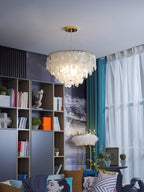 Esileth Postmoderne Luxe Coquille Carillon Lustre - Neutralighting