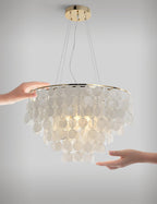 Esileth Postmoderne Luxe Coquille Carillon Lustre - Neutralighting