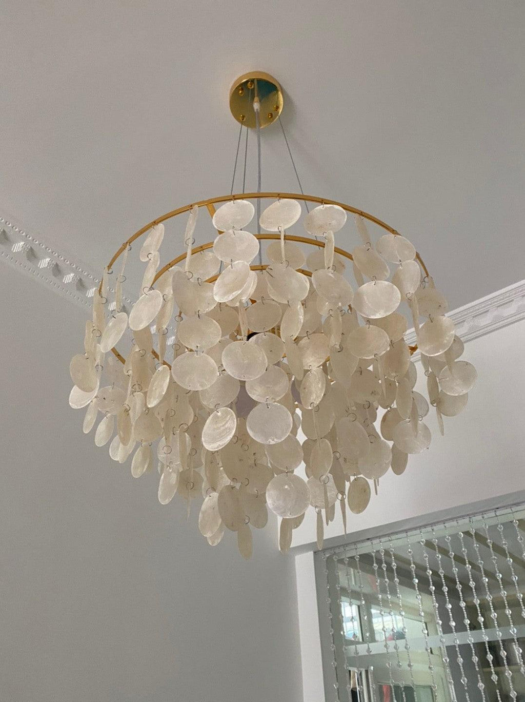 Esileth Postmoderne Luxe Coquille Carillon Lustre - Neutralighting