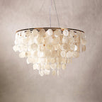 Esileth Postmoderne Luxe Coquille Carillon Lustre - Neutralighting