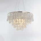 Esileth Postmoderne Luxe Coquille Carillon Lustre - Neutralighting