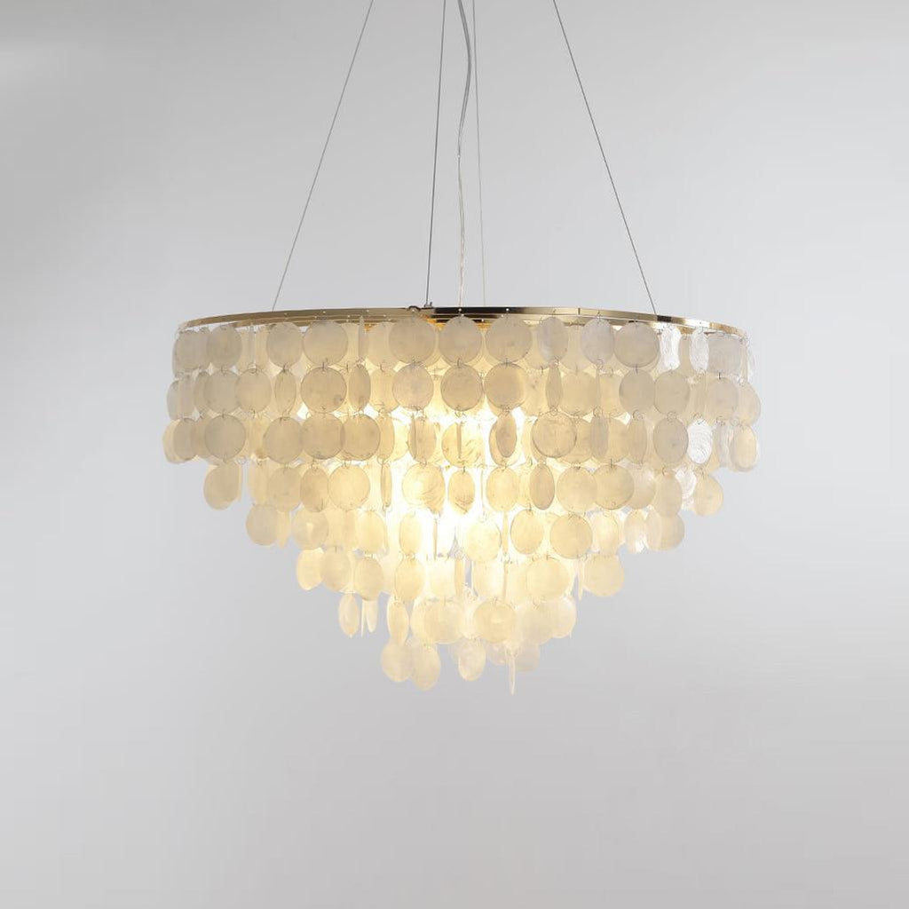 Esileth Postmoderne Luxe Coquille Carillon Lustre - Neutralighting