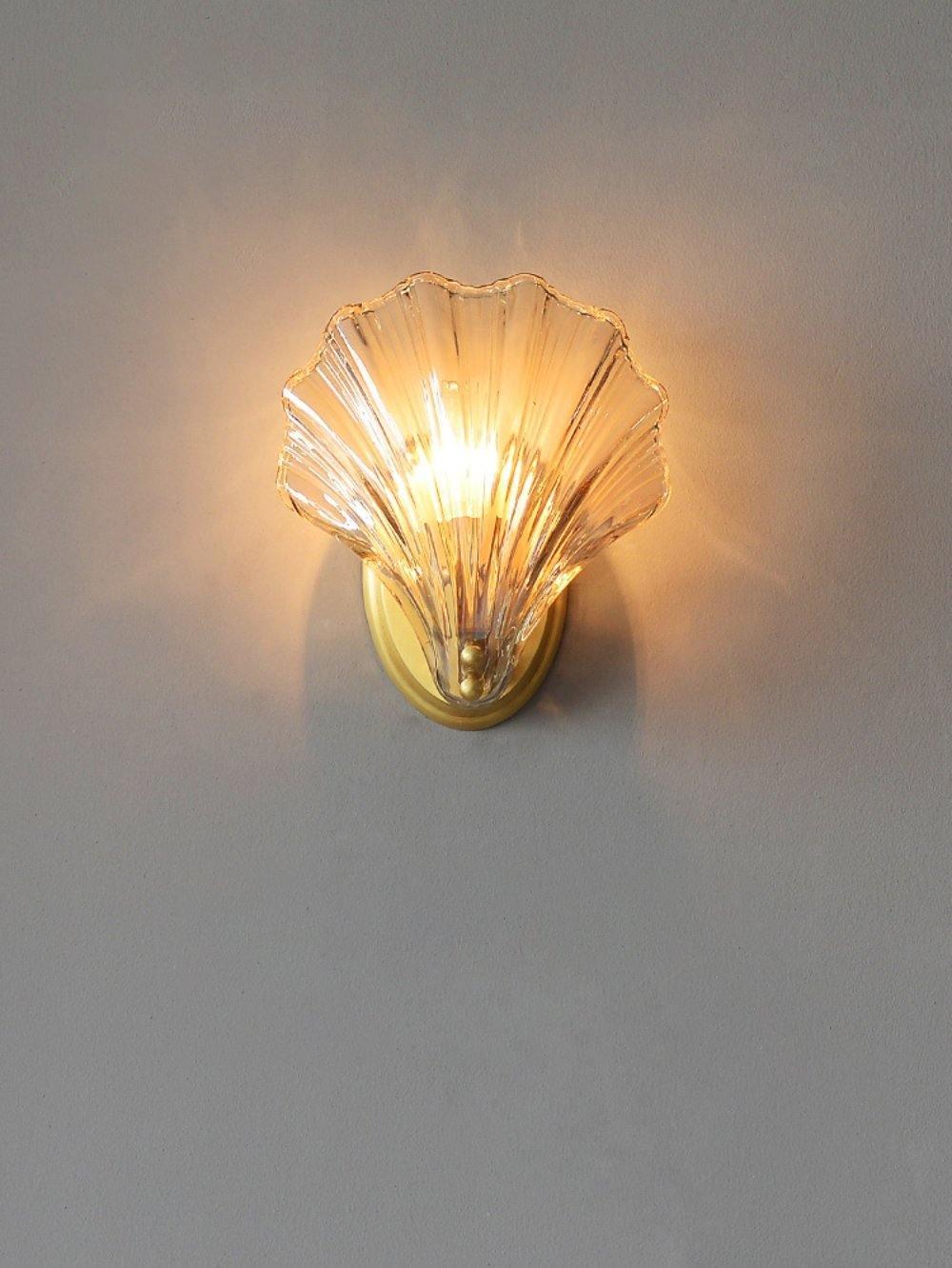 Respected Applique Murale en Verre et Laiton Premium - Neutralighting