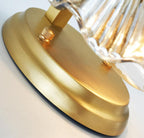 Respected Applique Murale en Verre et Laiton Premium - Neutralighting
