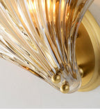 Respected Applique Murale en Verre et Laiton Premium - Neutralighting
