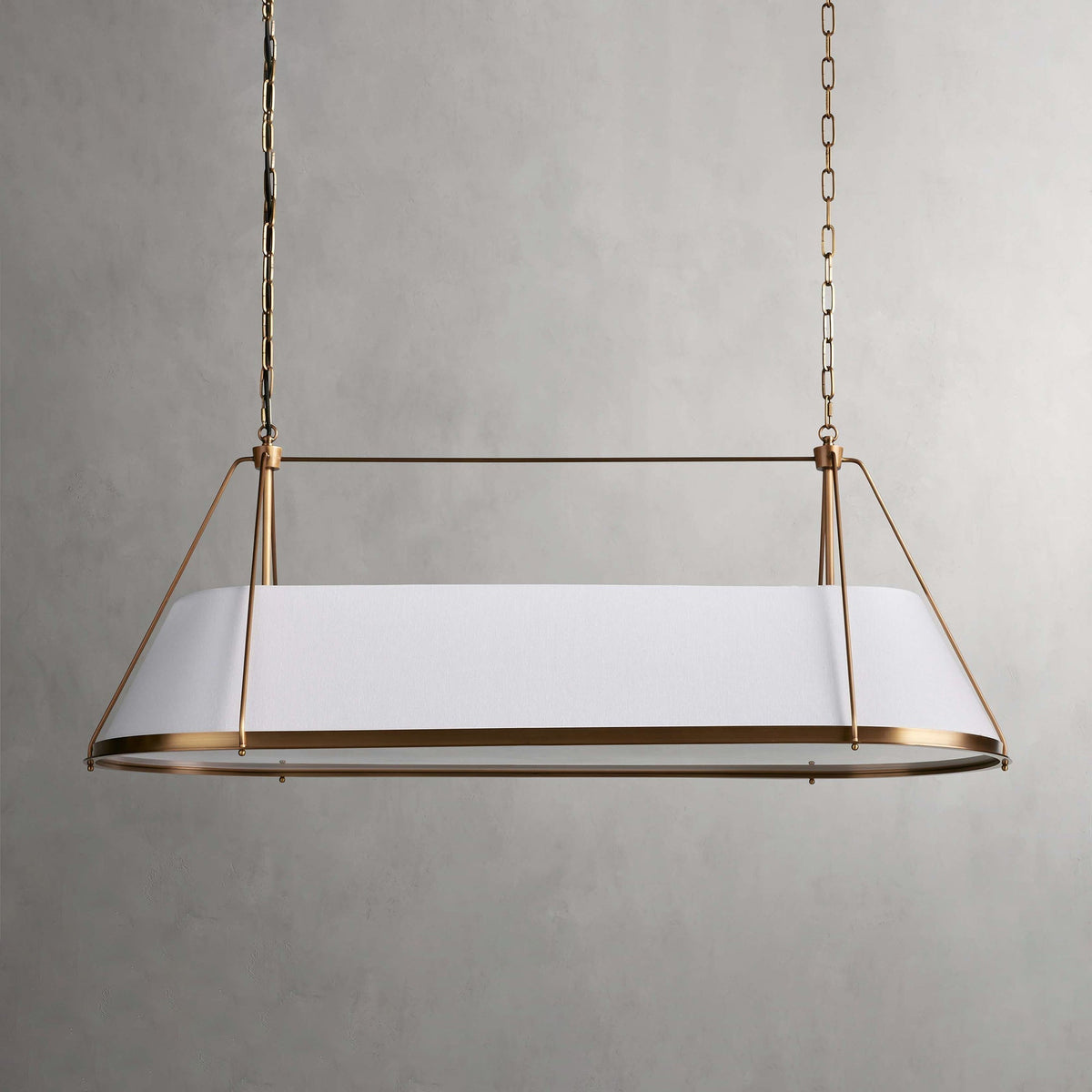 Lysilara Lustre Linéaire en Tissu Style Industriel Vintage - Neutralighting