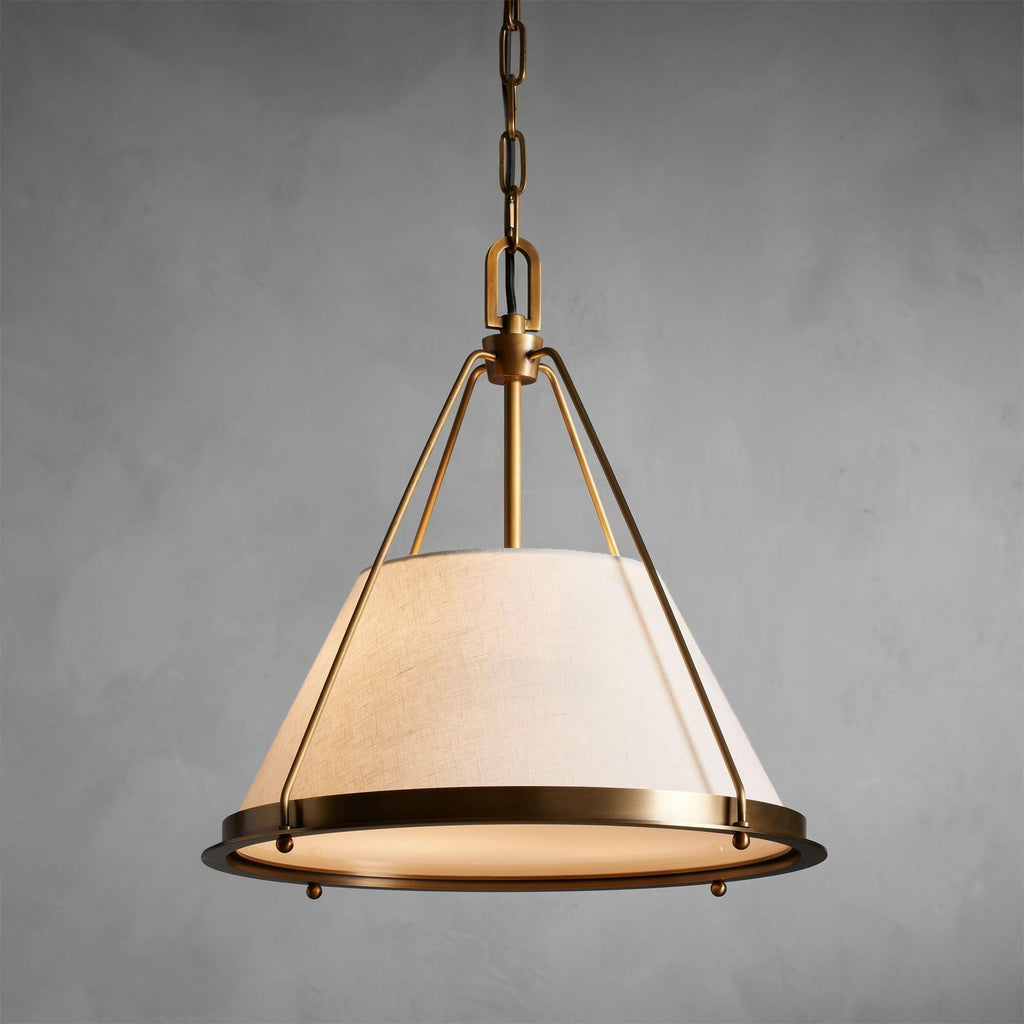 Umira Suspension en Tissu Style Industriel Vintage - Neutralighting