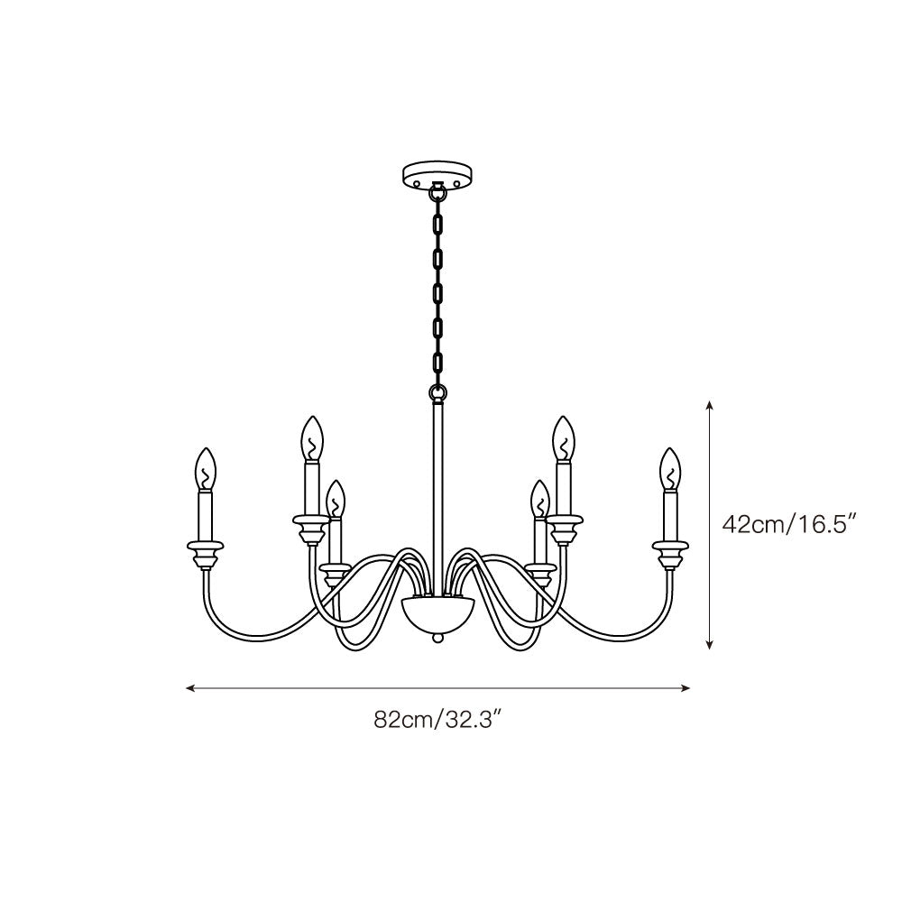 Zalaeira Lustre en Bois et Métal Traditionnel Style Industriel Vintage - Neutralighting